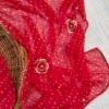 Georgette suit set with beaded handwork (Copy) - Image 3